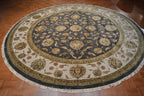 10' 2" x 10' 2" India Jaipur Round Rug image 1