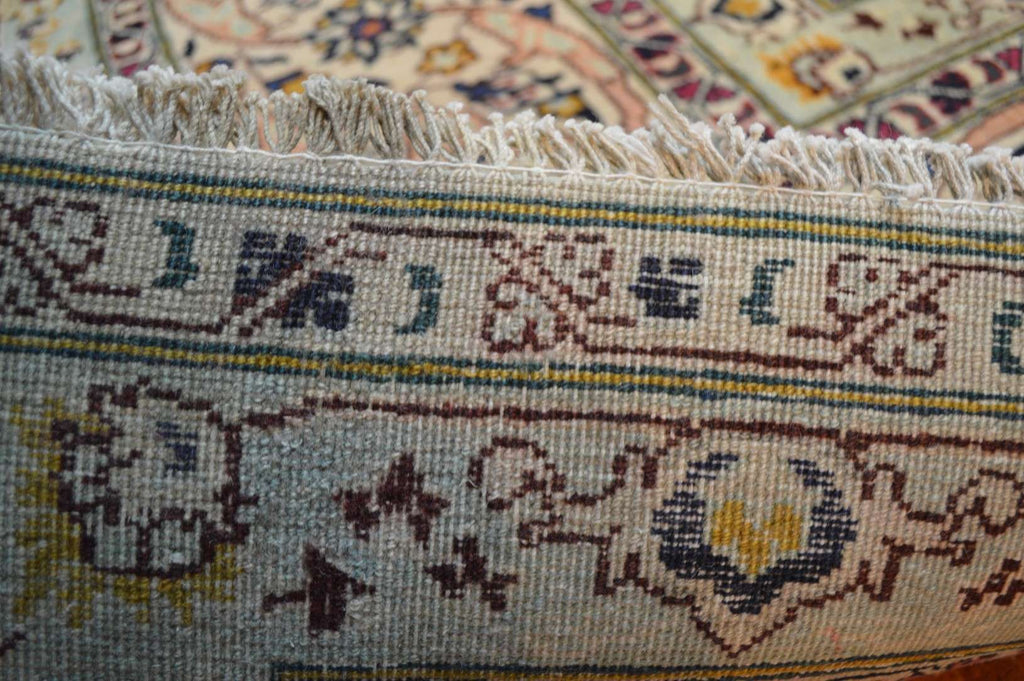 11' 3" x 13' 5" Persian Tabriz Rug image 12