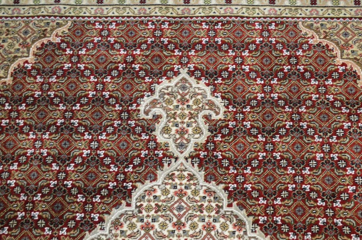 8' 1" x 8' 2" India Bijar Square Rug image 8