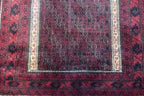 3' 2" x 6' 1" Persian Baluch Rug image 3