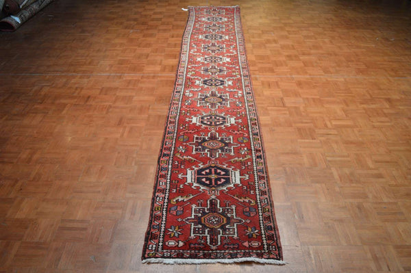 2' 3" x 14' 2" Persian Heriz Runner image 1