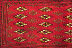 1' 9" x 4' 3" Persian Turkeman Rug image 6
