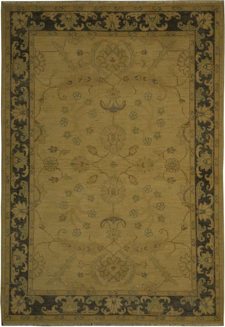 4' 0" x 5' 9" Pakistan Peshawar Rug image 0