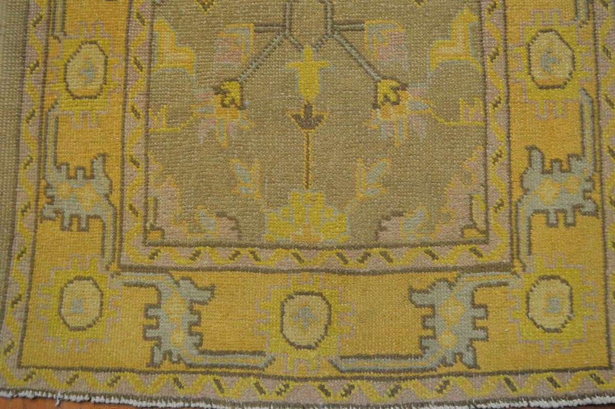 2' 9" x 13' 5" Turkish Oushak Runner image 2