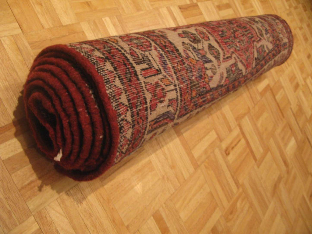 3' 1" x 10' 5" Persian Hosseinabad Runner image 11