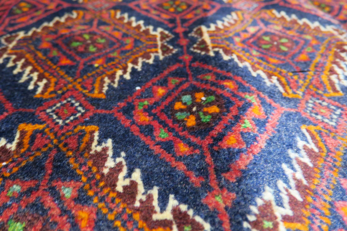 3' 4" x 6' 6" Persian Baluch Rug image 9