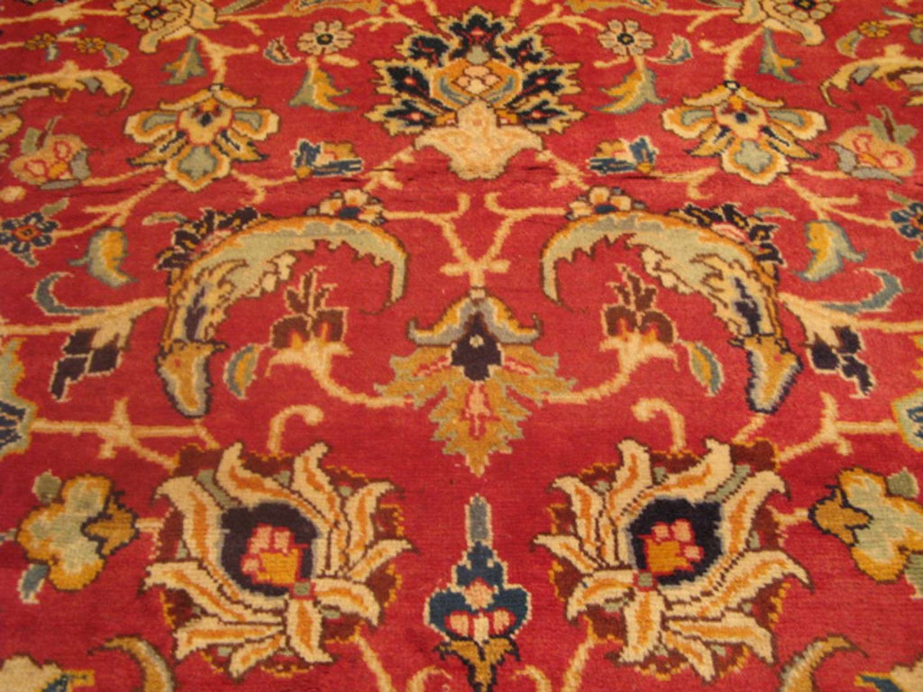 9' 5" x 12' 1" Persian Tabriz Rug image 2
