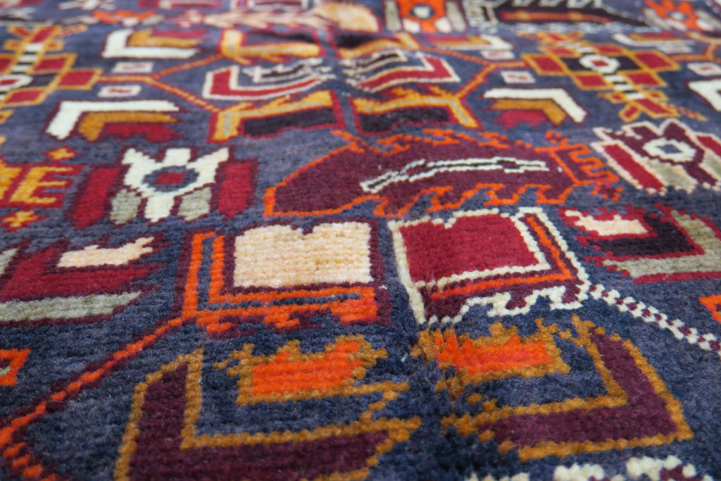 3' 5" x 5' 1" Vintage Meshkin Rug image 11