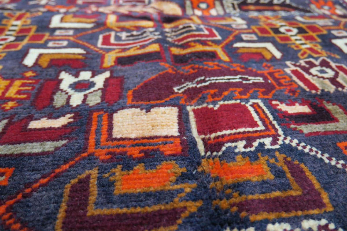 3' 5" x 5' 1" Vintage Meshkin Rug image 11