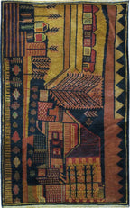 2' 8" x 4' 4" Afghanistan Belouch Rug image 0