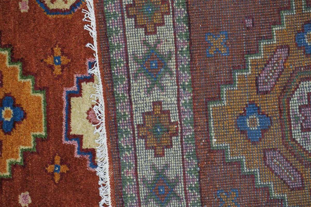 4' 0" x 6' 0" India Kazak Rug image 1