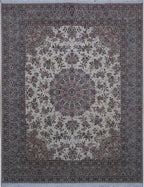 7' 8" x 10' 5" India Tabriz Rug image 0