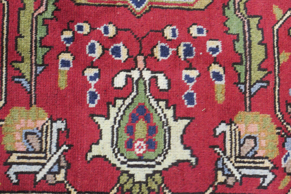 6' 6" x 9' 6" Vintage Tabriz Rug image 10