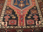4' 5" x 6' 1" Persian Shahsavan Rug image 8
