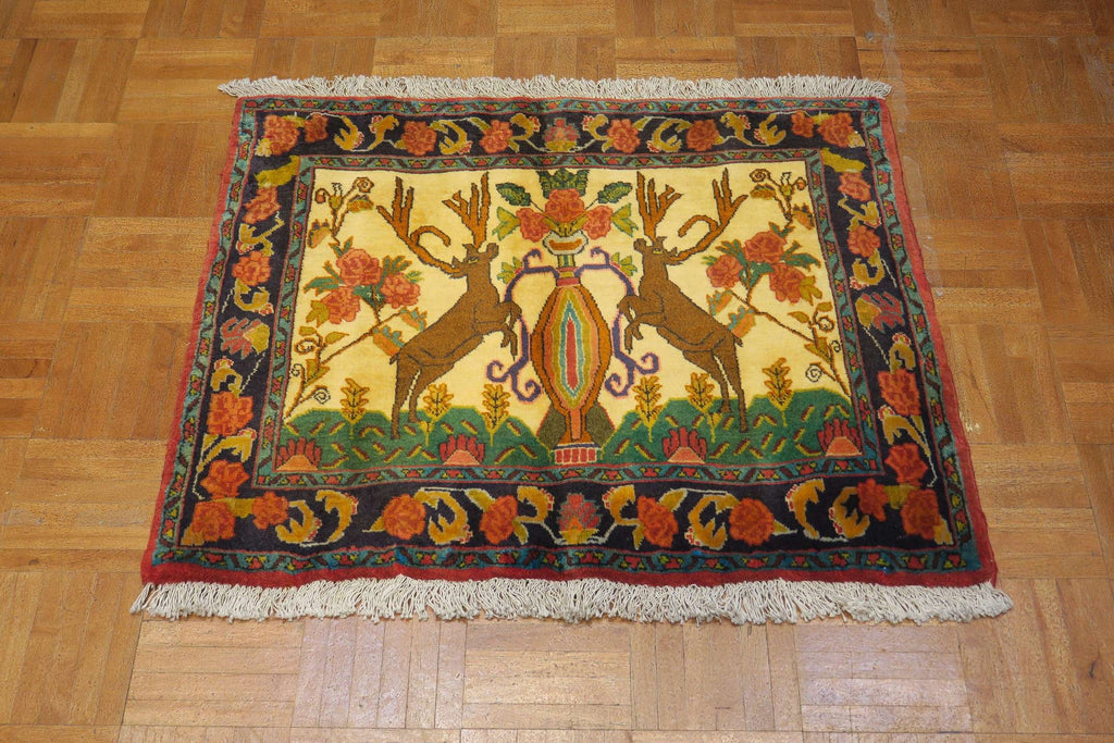 2' 6" x 2' 2" Persian Bijar Rug image 0