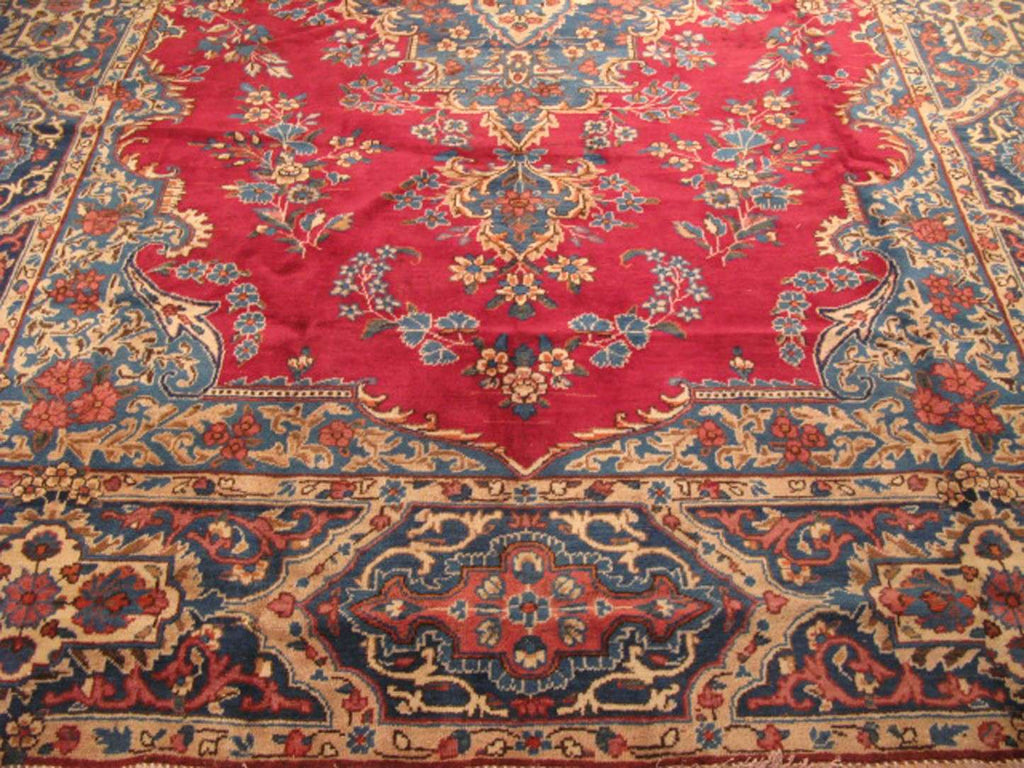 8' 8" x 11' 6" Persian Yaazd Rug image 7