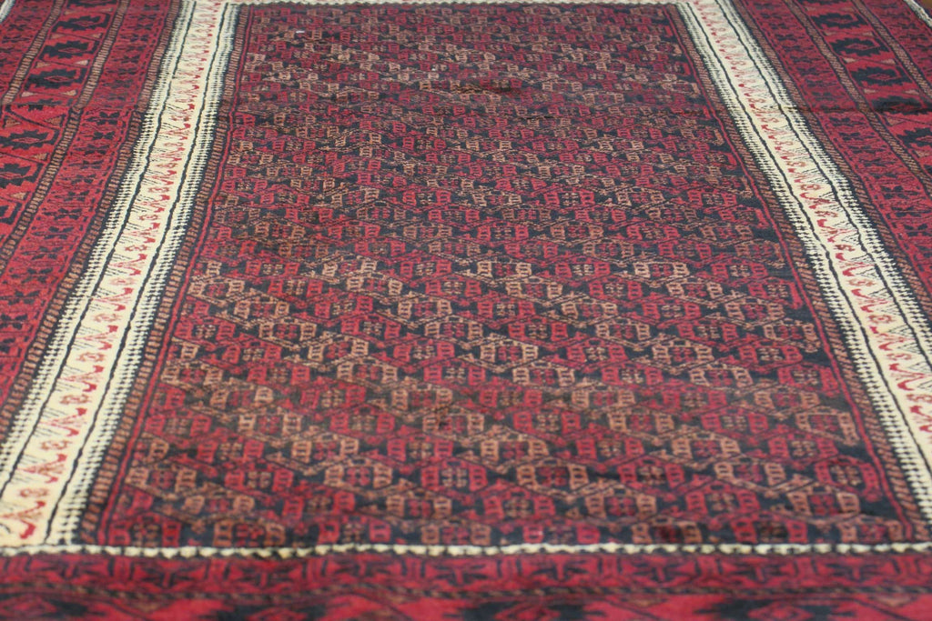 3' 2" x 6' 1" Persian Baluch Rug image 5
