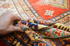 9' 0" x 12' 3" Pakistan Kazak Rug image 3