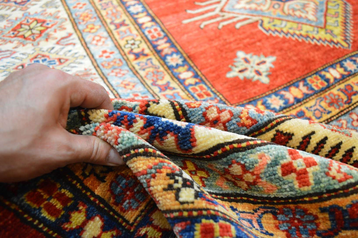 9' 0" x 12' 3" Pakistan Kazak Rug image 3