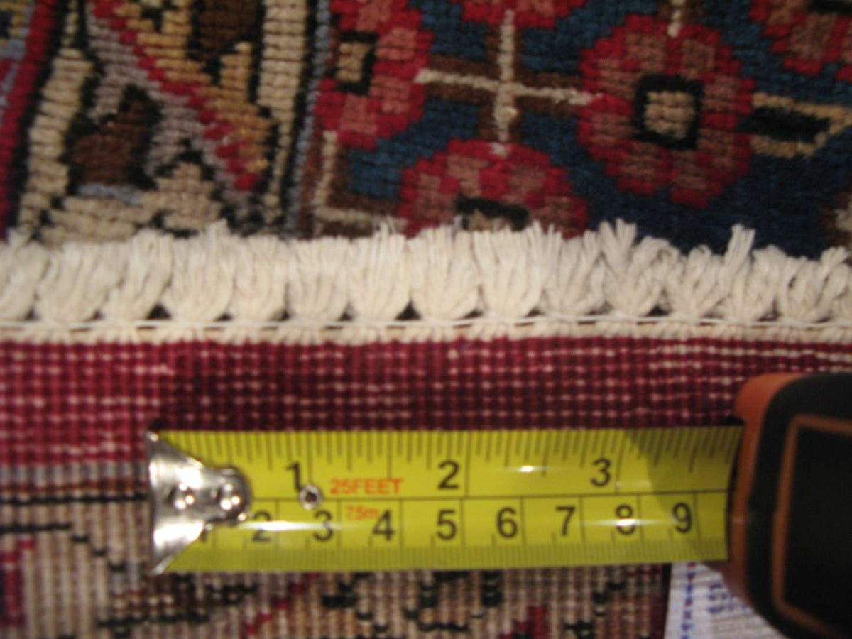 8' 0" x 11' 2" Persian Tabriz Rug image 12