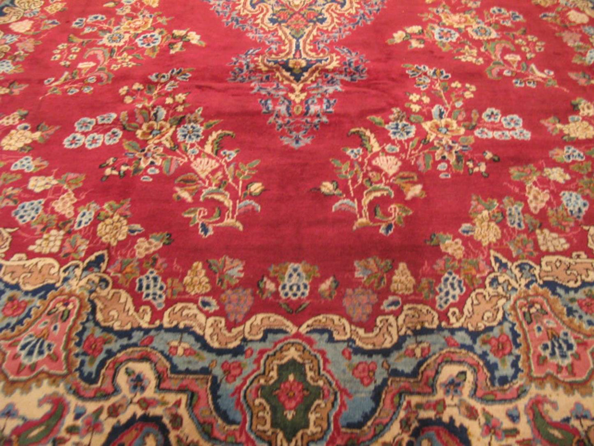8' 3" x 11' 8" Persian Kerman Rug image 7