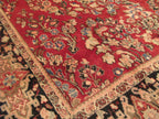 8' 8" x 11' 9" Persian Sarouk Rug image 4