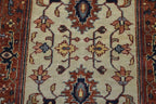 2' 7" x 12' 0" India Serapi Runner image 9