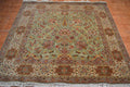 6' 1" x 6' 2" India Agra Square Rug image 1