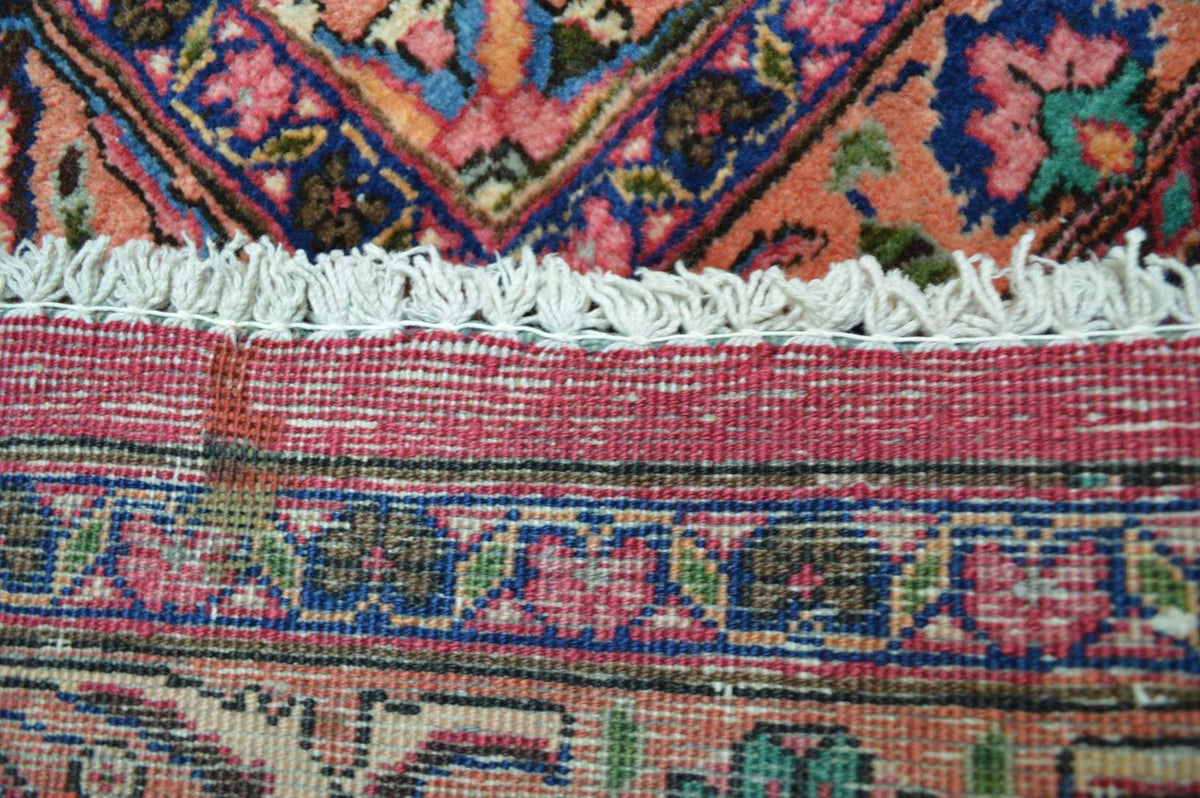 9' 8" x 11' 0" Persian Mashhad Rug image 12