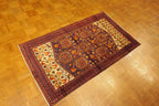 2' 7" x 4' 7" Persian Baluch Rug image 6