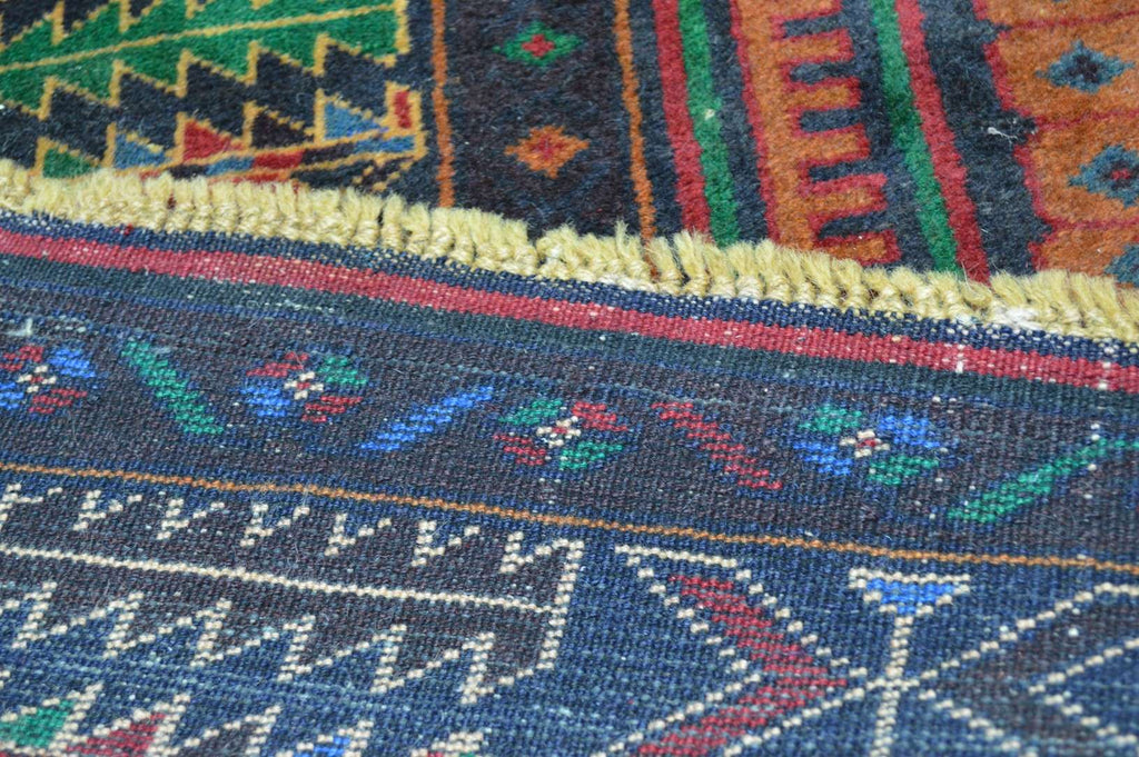 3' 5" x 6' 4" Afghanistan Belouch Rug image 8