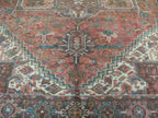 8' 2" x 11' 5" Persian Heriz Rug image 3