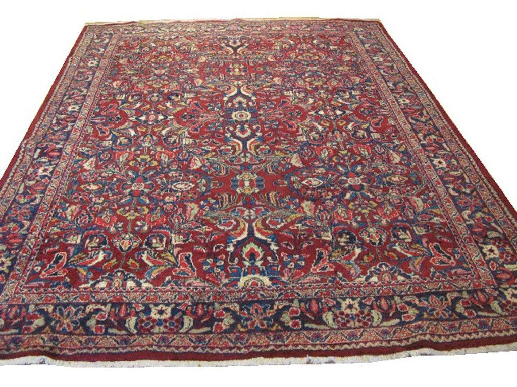7' 5" x 10' 0" Persian Sarouk Rug image 0
