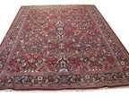 7' 5" x 10' 0" Persian Sarouk Rug image 0