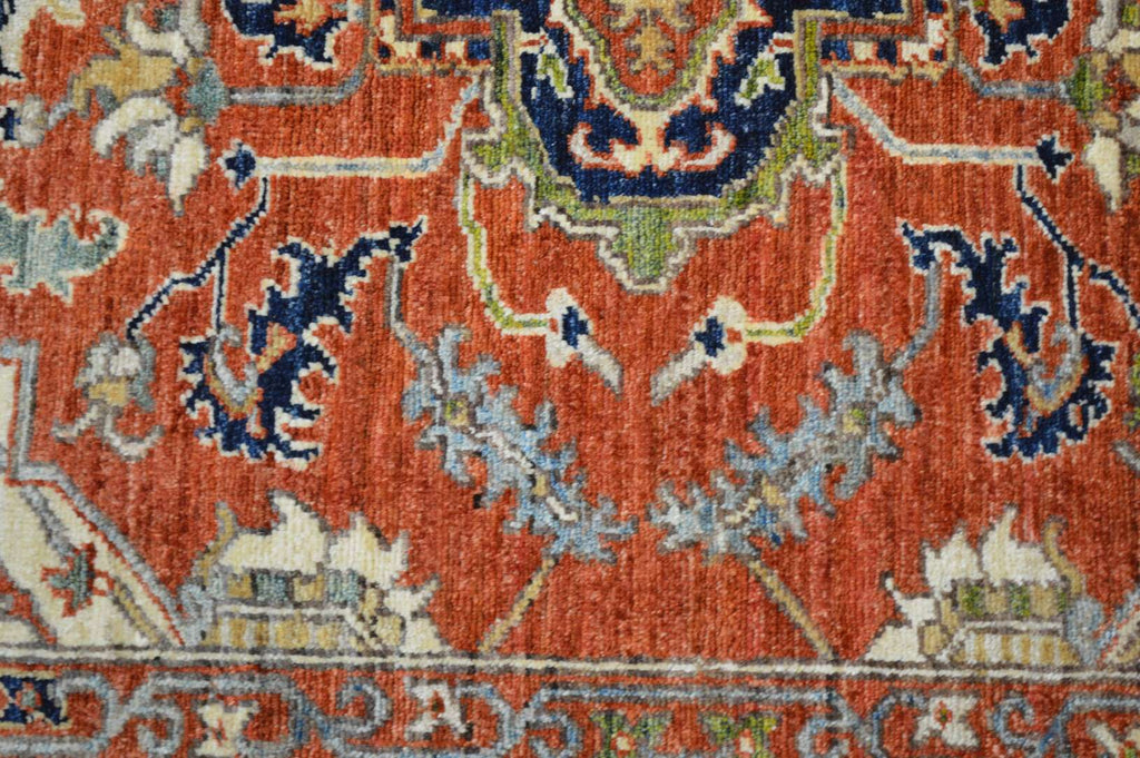 8' 3" x 9' 8" Pakistan Serapi Rug image 9