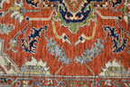 8' 3" x 9' 8" Pakistan Serapi Rug image 9