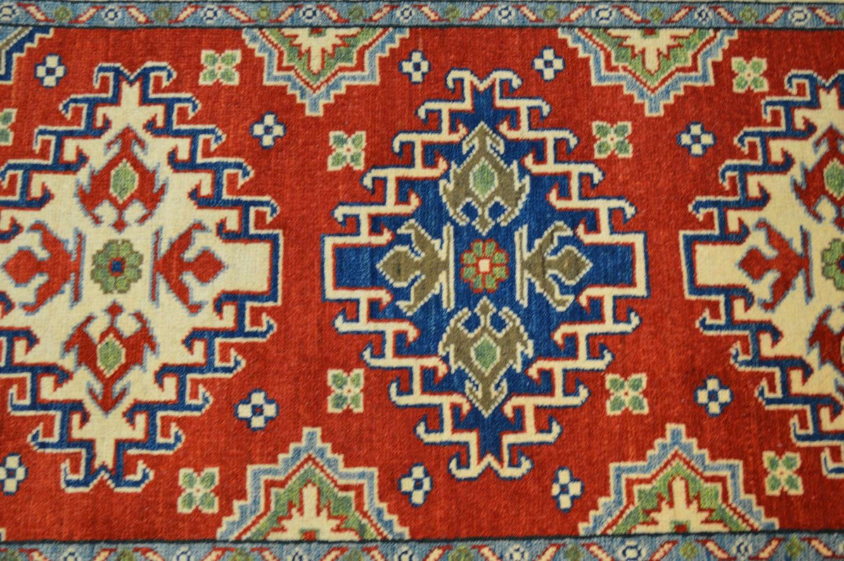 2' 8" x 8' 4" Pakistan Kazak Runner image 10