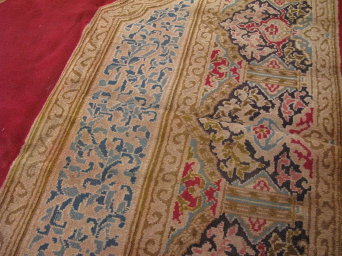 8' 9" x 12' 1" Persian Kerman Rug image 2
