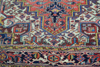 7' 1" x 9' 1" Persian Heriz Rug image 4