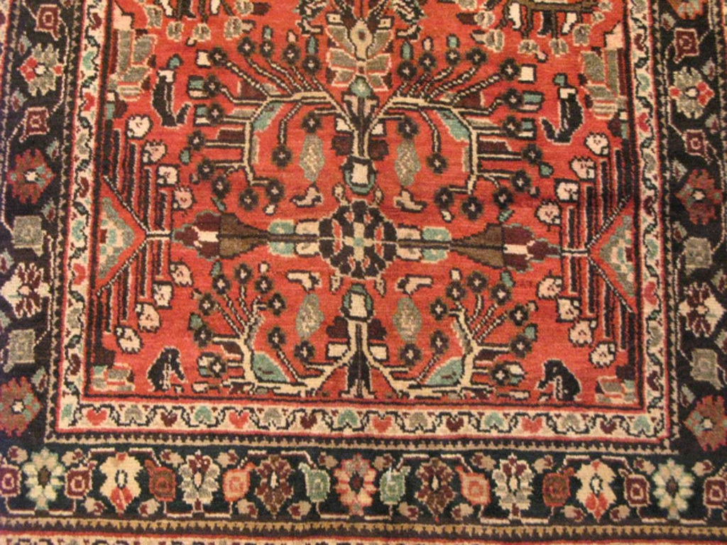3' 8" x 9' 9" Persian Lilihan Runner image 4
