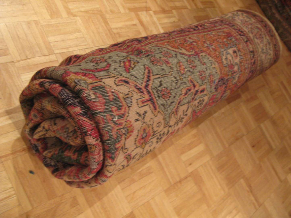 8' 0" x 11' 8" Persian Tabriz Rug image 11