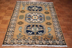3' 6" x 5' 4" Vintage Ardabil Rug image 5