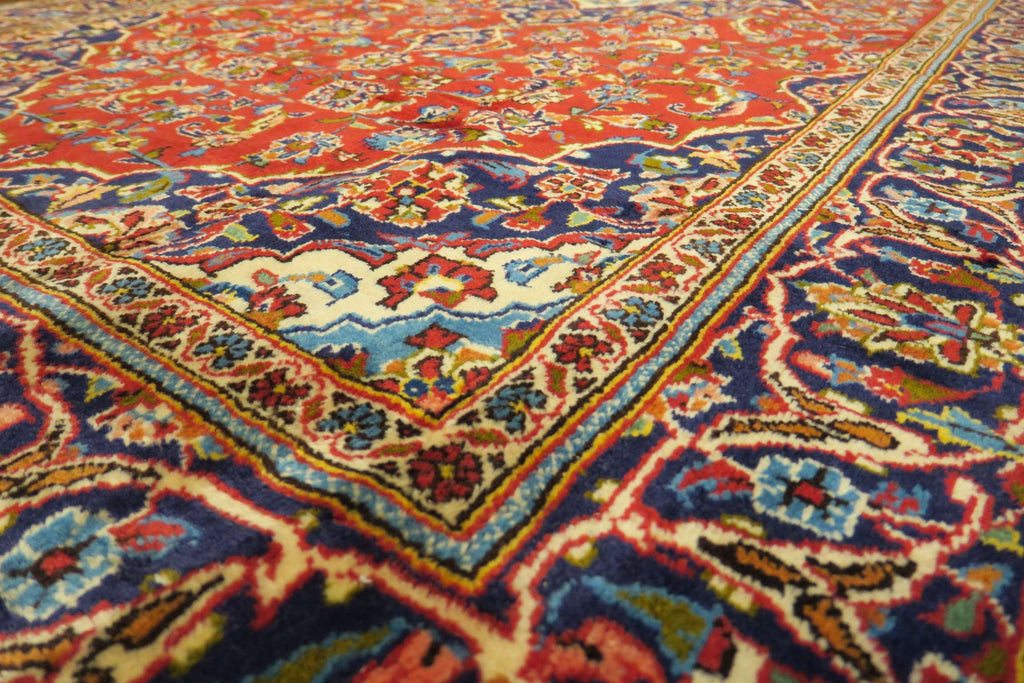 4' 9" x 8' 0" Persian Kashan Rug image 4