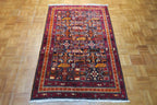 3' 5" x 5' 1" Vintage Meshkin Rug image 1