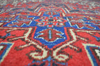 8' 6" x 10' 3" Persian Heriz Rug image 6