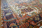 8' 0" x 10' 7" Persian Heriz Rug image 7