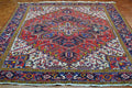 7' 9" x 10' 0" Persian Heriz Rug image 5
