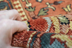 11' 8" x 19' 8" India Serapi Rug image 11