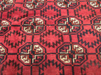 4' 0" x 6' 8" Vintage Turkmen Rug image 8