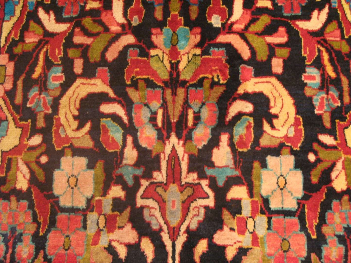3' 7" x 9' 8" Persian Sarouk Runner image 1